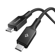 Spigen Spigen 1m 100W USB-C - USB-C Kabel Essential Svart