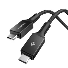 Spigen Spigen 1m 100W USB-C - USB-C Kabel Essential Svart
