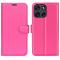  Motorola Moto G56 5G Fodral Litchi Läder Rosa