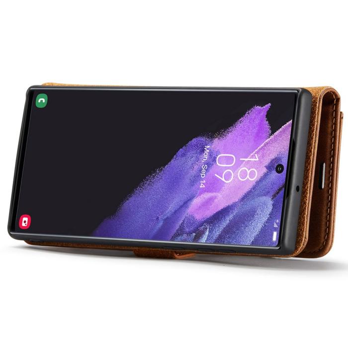 Bild 6, DG.MING DG.MING Samsung Galaxy S22 Ultra 2in1 Magnet Fodral / Skal Brun