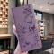  Samsung Galaxy A16/A26 5G Fodral Med Blommigt Tryck Lila