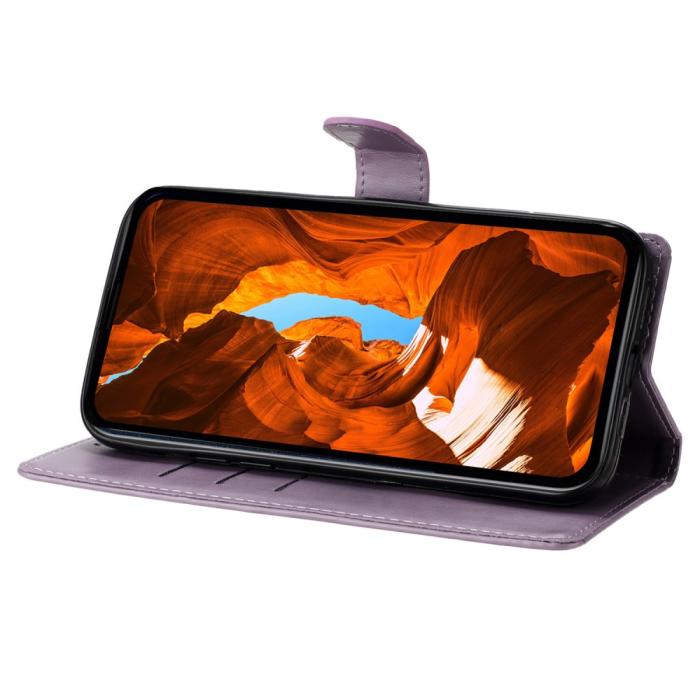 Bild 3,  Samsung Galaxy A16/A26 5G Fodral Med Blommigt Tryck Lila