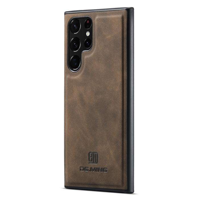 Bild 3, DG.MING DG.MING Samsung Galaxy S23 Ultra Skal Läderbelagt Mörk Brun