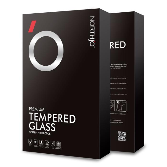 Bild 4, NORTHJO NORTHJO Nintendo Switch OLED 2-PACK Skärmskydd Härdat Glas