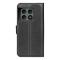  OnePlus 10 Pro 5G Fodral Litchi Textur Svart