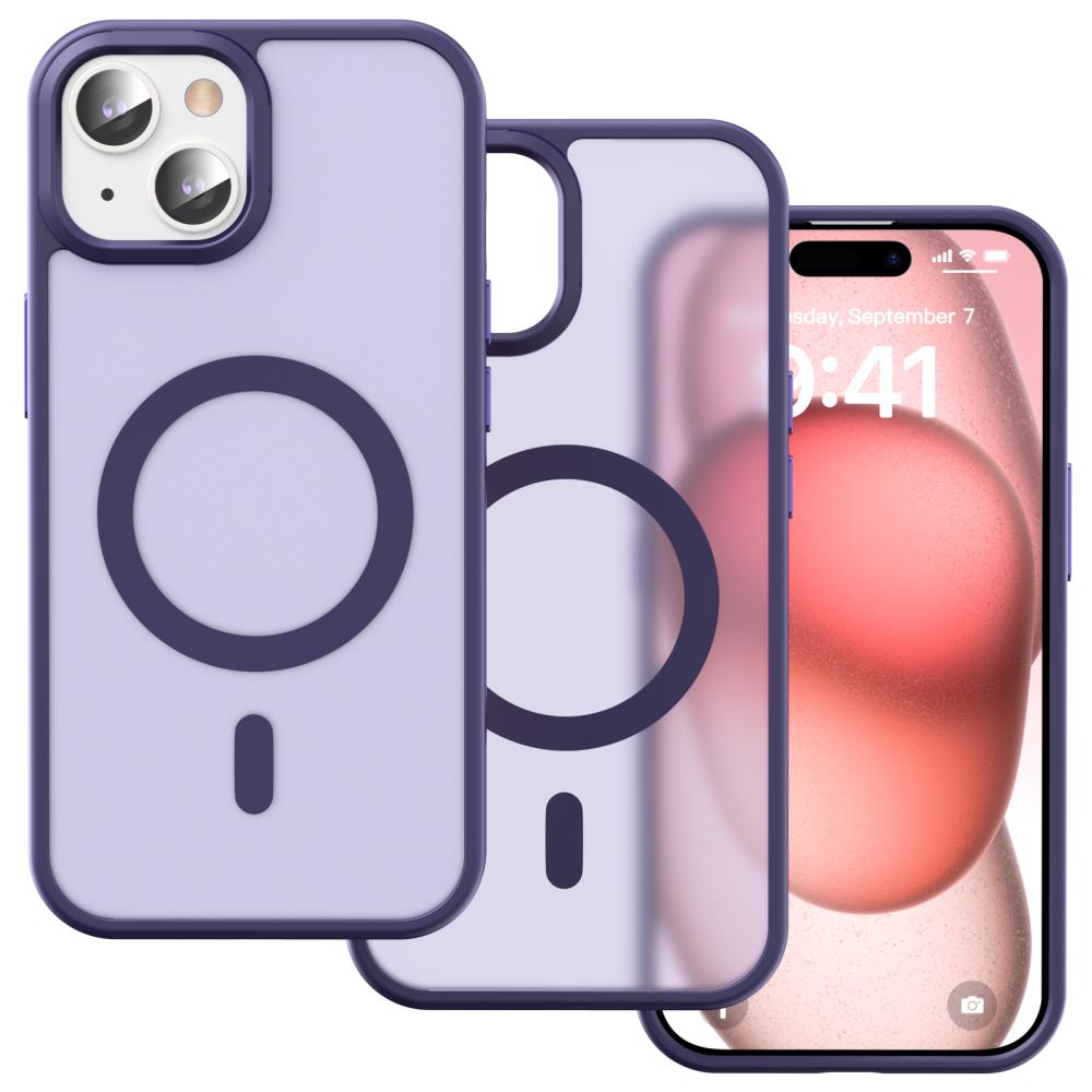 ColorPop ColorPop iPhone 15 Skal CH MagSafe Matt Lila