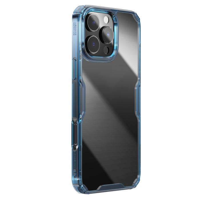 Bild 3, NILLKIN NILLKIN iPhone 16 Pro Max Skal Nature Pro Blå