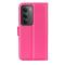  Xiaomi Redmi 15 Fodral Litchi Läder Rosa