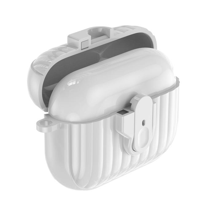 Bild 3,  AirPods Pro 3 Skal Hybrid Shell Texture Vit