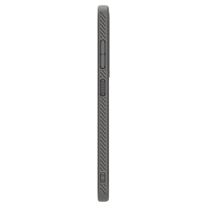 Bild 5, Spigen Spigen Samsung Galaxy S25 Skal Liquid Air Marble Grey