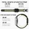 ColorPop Sportarmband Dual-Color Apple Watch 42/41/40/38 mm (M/L) Svart/Gul