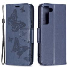  Samsung Galaxy S22 Plus Fodral Tryckt Fj&auml;ril M&ouml;rk Bl&aring;