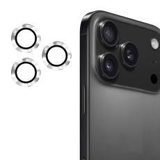 ENKAY ENKAY Phone 17 Pro Max / 17 Pro Linsskydd H&auml;rdat Glas Silver