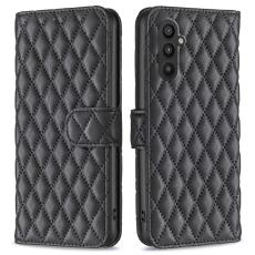  Samsung Galaxy A25 5G Fodral Diamond L&auml;der Svart