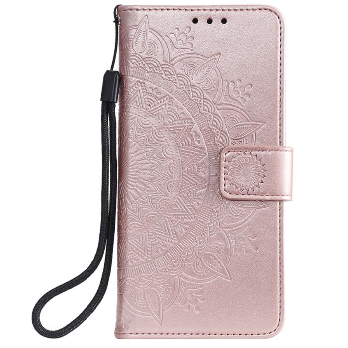 Bild 2,  Huawei P40 - Mandala Plånboksfodral - Roséguld