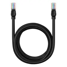 BASEUS BASEUS 3 m Cat5 RJ45 N&auml;tverkskabel Svart