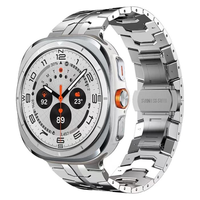 Bild 2,  Galaxy Watch Ultra (2025) / 47 mm Armband Metall Silver