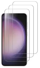  3-Pack Samsung S23 Sk&auml;rmskydd i H&auml;rdat Glas
