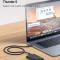 YESIDO YESIDO 1m Thunderbolt 5 Kabel USB-C - USB-C 240W Svart