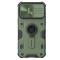 NILLKIN NILLKIN iPhone 15 Pro Max Skal CamShield Armor Ring Grön