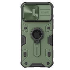 NILLKIN NILLKIN iPhone 15 Pro Max Skal CamShield Armor Ring Gr&ouml;n