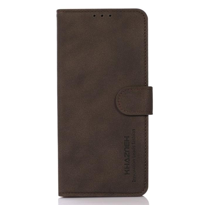 Bild 6, KHAZNEH KHAZNEH Motorola Moto G54 5G Fodral Retro Läder Brun
