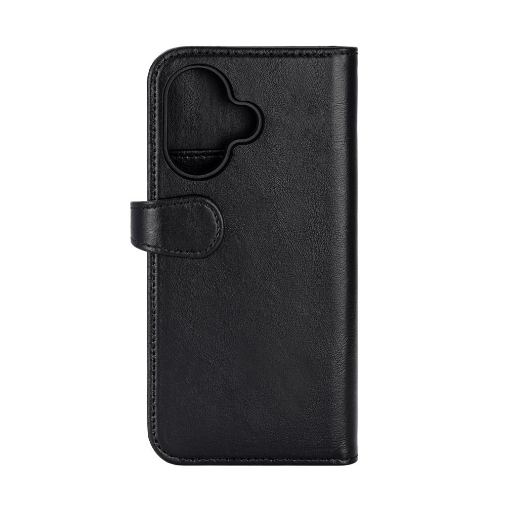 Buffalo Buffalo iPhone 17 Fodral MagSafe 2in1 Äkta Läder Svart