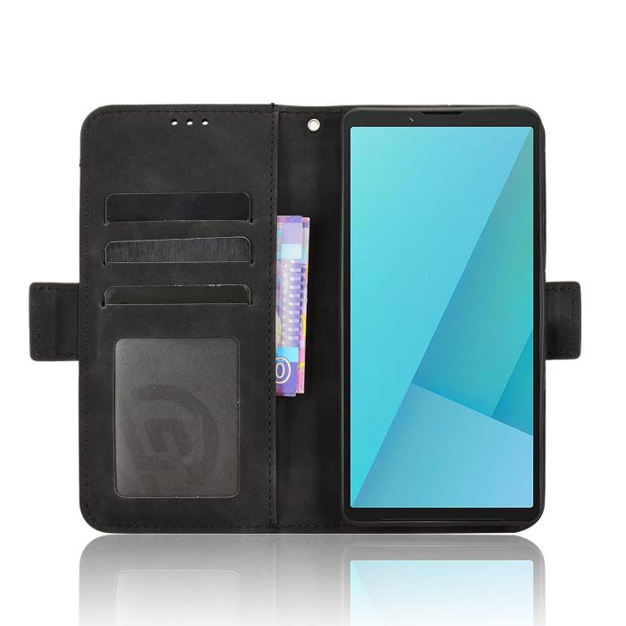Bild 6,  Sony Xperia 10 VII Fodral Med Avtagbart Kortfodral Svart
