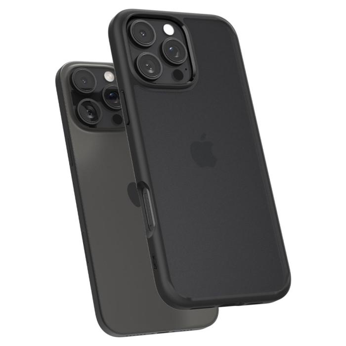 Bild 5, Spigen Spigen iPhone 16 Pro Max Skal Ultra Hybrid Frostad Svart