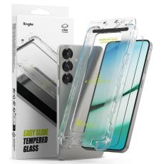 Ringke Ringke Galaxy S25 / S24 2-PACK Easy Slide Sk&auml;rmskydd H&auml;rdat Glas
