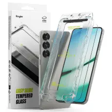 Ringke Ringke Galaxy S25 / S24 2-PACK Easy Slide Sk&auml;rmskydd H&auml;rdat Glas