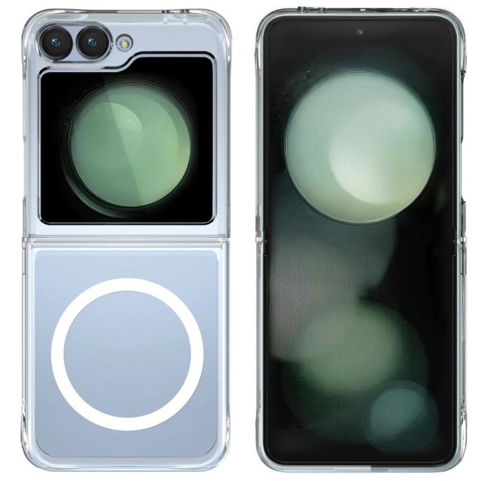 Bild 2,  Galaxy Z Flip 6 / 7 FE Skal MagSafeTPU Transparent