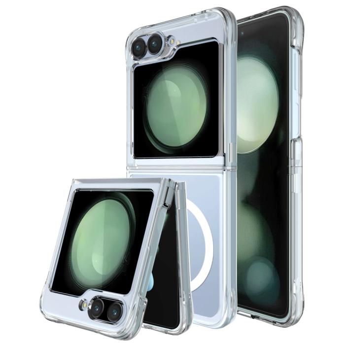 Bild 3,  Galaxy Z Flip 6 / 7 FE Skal MagSafeTPU Transparent