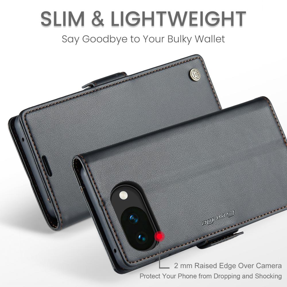 CASEME CASEME Google Pixel 10a Fodral RFID Läder Svart