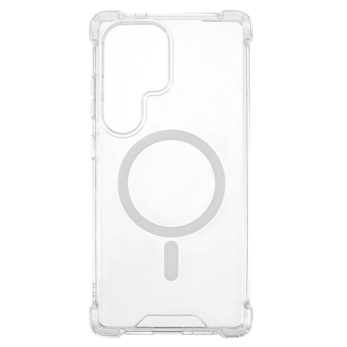 Bild 2,  Galaxy S26 Ultra Skal MagSafe Shockproof Hybrid Transparent