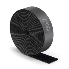 Tech-Protect Tech-Protect 3 m Kabelorganiserare Velcro Svart