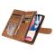  iPhone 14 Fodral Multifunktionell Flerfack Brun