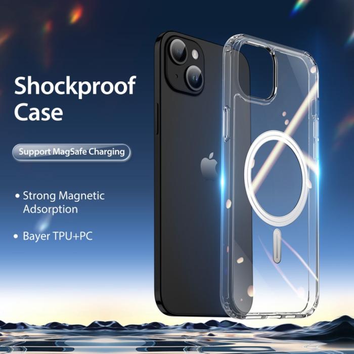 Bild 4, DUX DUCIS DUX DUCIS iPhone 15 Plus Skal MagSafe Clin Series Transparent