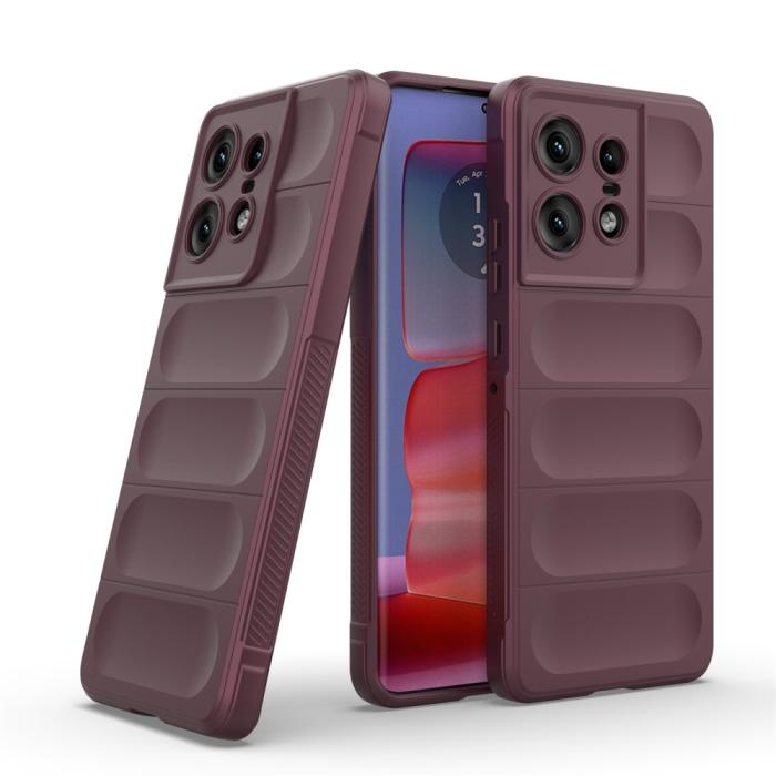Bild 4,  Motrola Edge 50 Pro 5G Skal Magic Shield Vinröd