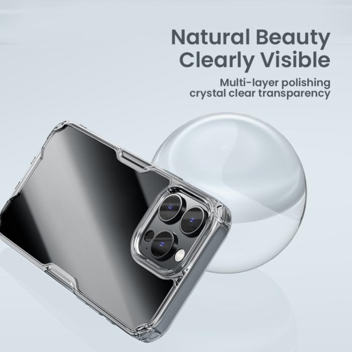 Bild 6, NILLKIN NILLKIN iPhone 16 Pro Max Skal Nature Pro Blå