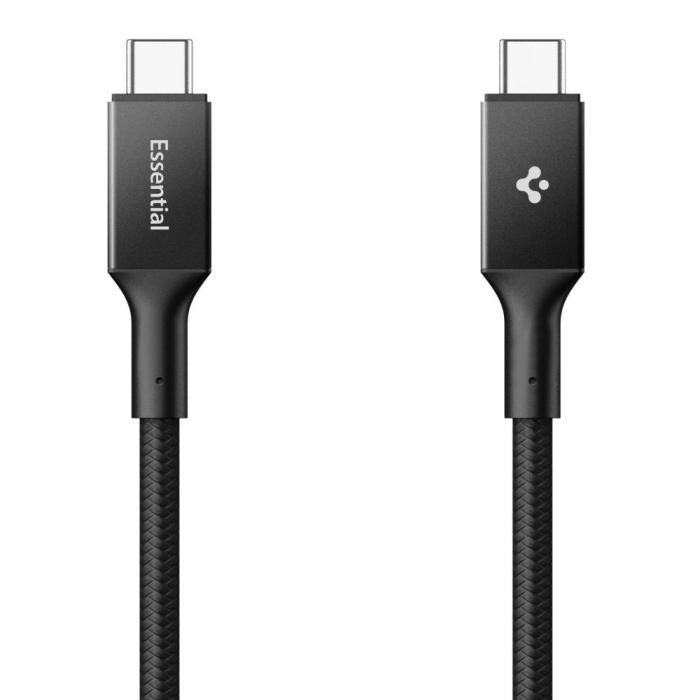 Bild 2, Spigen Spigen 1.5m 240W USB-C - USB-C Kabel Svart
