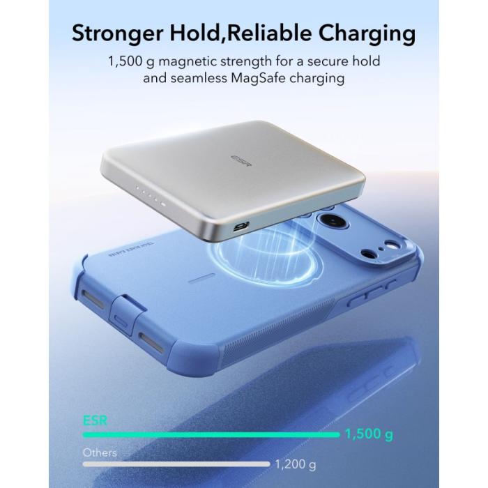 Bild 6, ESR ESR iPhone 18 Pro Max / 17 Pro Max Skal MagSafe Cyber Tough