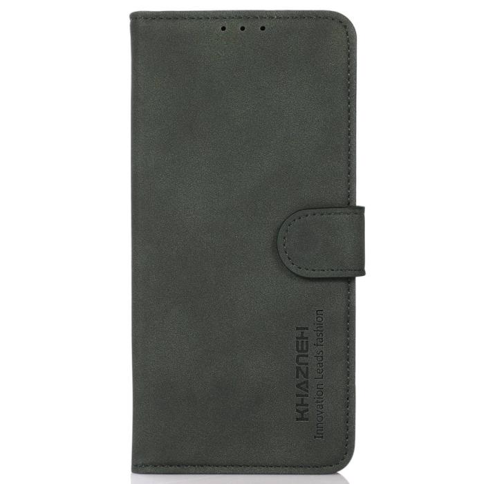 Bild 6, KHAZNEH KHAZNEH Motorola Moto E22i Fodral Retro Läder Grön