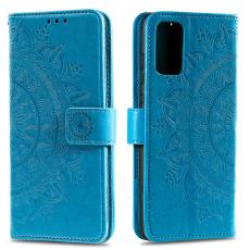  Huawei P40 Pro - Mandala Pl&aring;nboksfodral - Bl&aring;