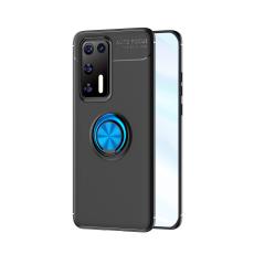  Huawei P40 - Ring Skal - Svart/Bl&aring;