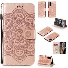  Huawei P40 - Mandala Pl&aring;nboksfodral - Ros&eacute;guld