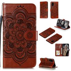  Huawei P40 - Mandala Pl&aring;nboksfodral - Brun
