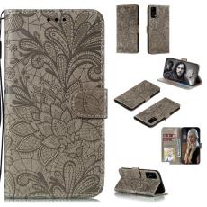  Huawei P40 Pro - Blommigt M&ouml;nster - Gr&aring;