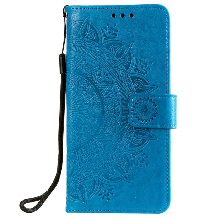 Bild 2,  Huawei P40 Pro - Mandala Plånboksfodral - Blå
