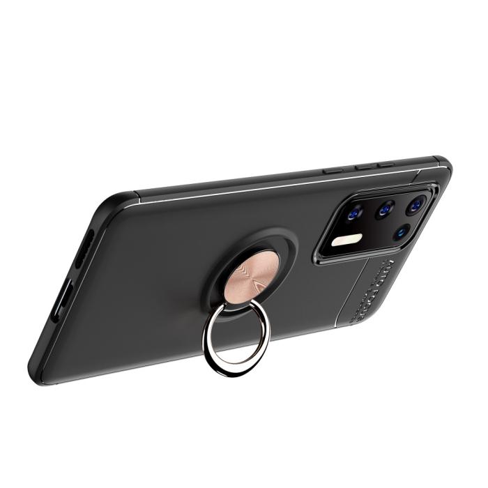 Bild 4,  Huawei P40 - Ring Skal - Svart/Roséguld
